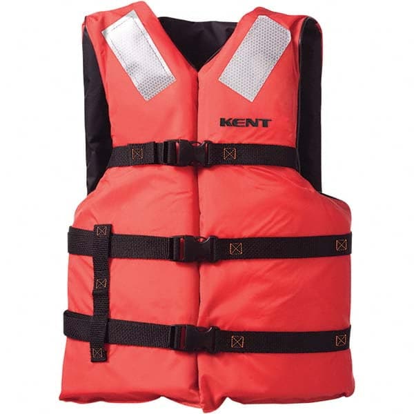 Kent 15000020000412 Life Jackets & Vests; Type: Vest ; Size: Universal ; Material: Denier Nylon ; Minimum Buoyancy (lbs): 15.5 (Pounds); USCG Rating: 3 
