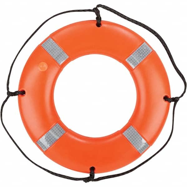 Kent 15220020002413 Rescue Buoys, Rings & Ropes; Type: Ring Buoy ; Ring Diameter (inch): 24 ; Material: High Density Polyethylene ; USCG Rating: Type 4 ; Minimum Buoyancy (lbs): 16.5 (Pounds) 
