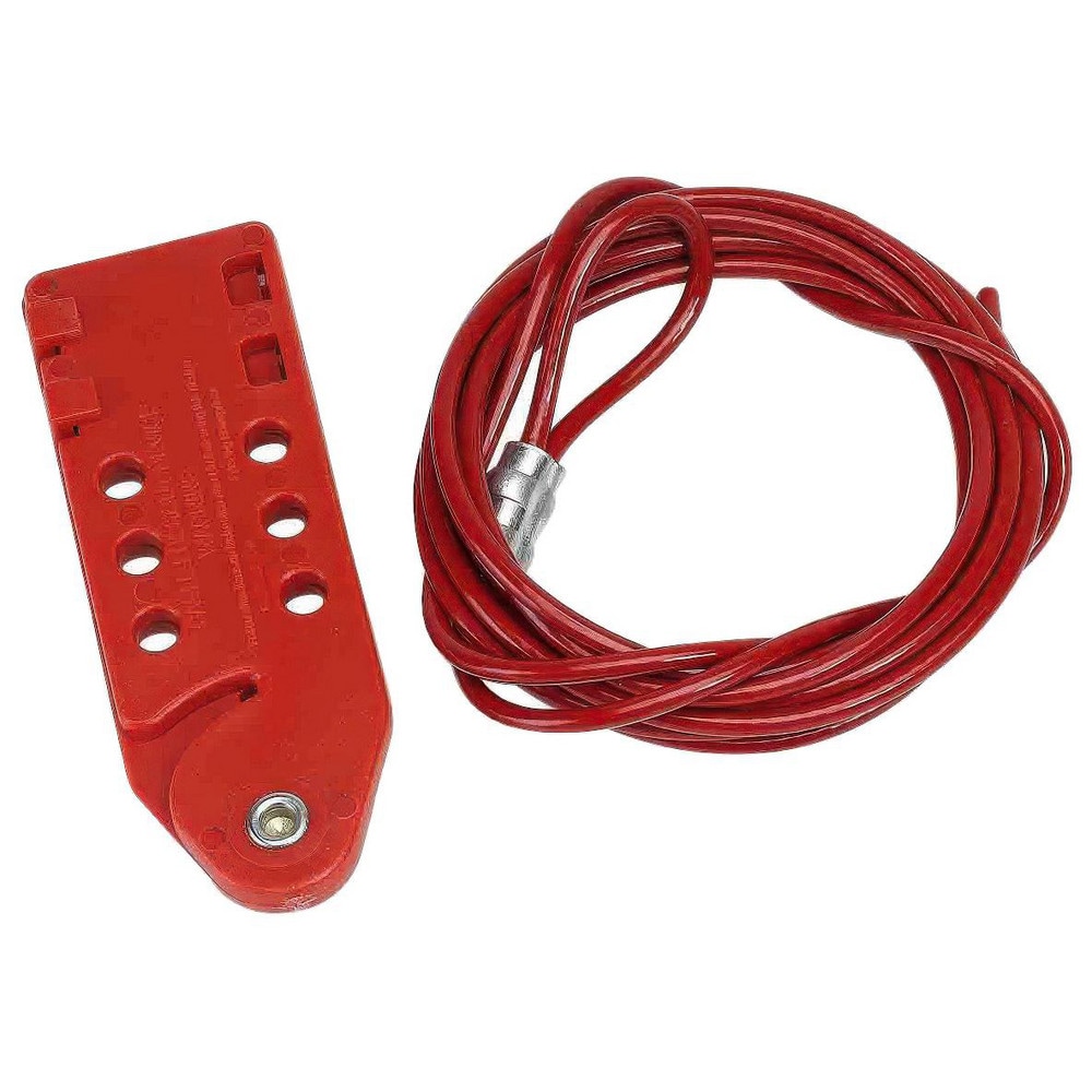 10' Cable Length, 6 Lockout Points, Cable Lockout