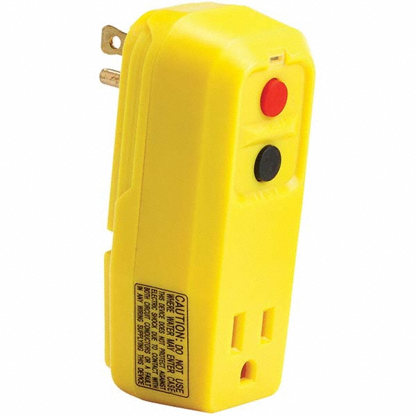 Brady Electrical Outlet Adapters Adapter Type GFCI Outlet Adapter 3