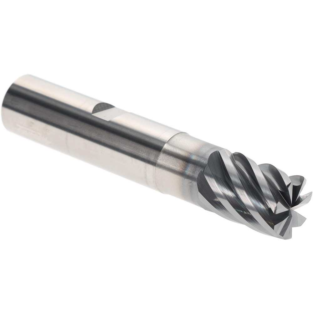 Accupro 34896RF Corner Radius End Mill: 3/4" Dia, 1" LOC, 0.03" Radius, 7 Flutes, Solid Carbide Image
