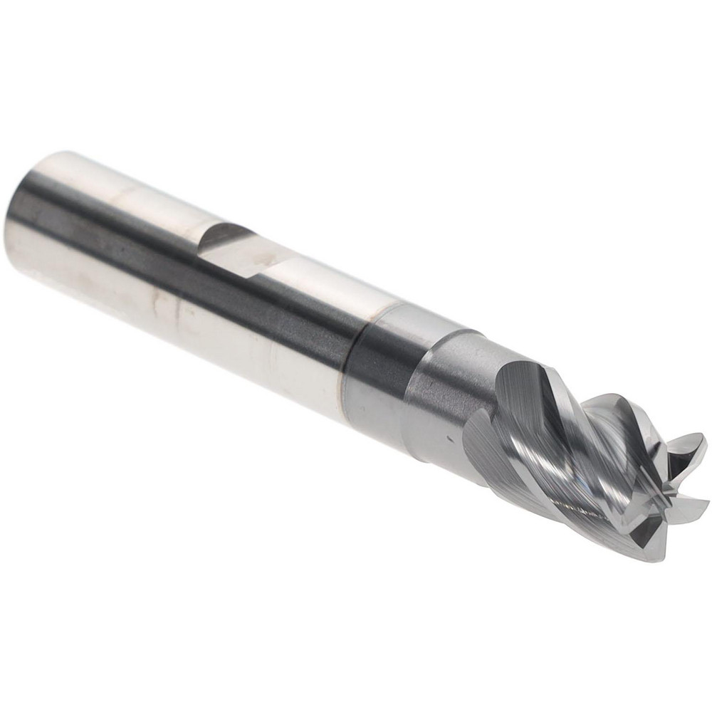Accupro 36298RF Corner Radius End Mill: 1/2" Dia, 5/8" LOC, 0.03" Radius, 5 Flutes, Solid Carbide Image