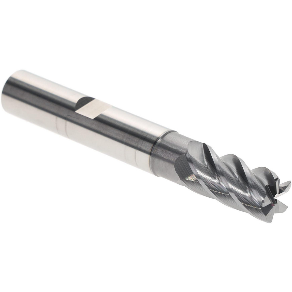 Accupro 36299RF Corner Radius End Mill: 1/2" Dia, 1" LOC, 0.03" Radius, 5 Flutes, Solid Carbide Image