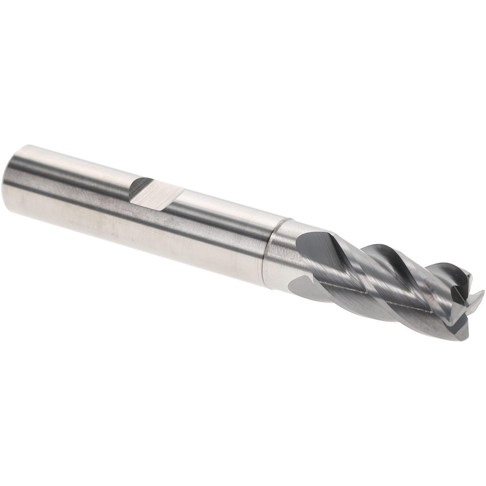 Accupro 34894RF Corner Radius End Mill: 1/2" Dia, 1" LOC, 0.03" Radius, 4 Flutes, Solid Carbide Image
