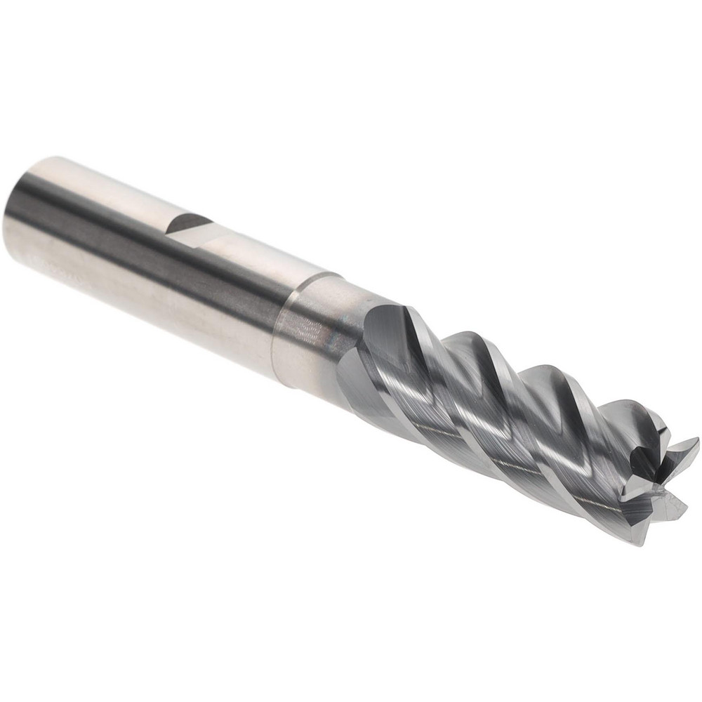 Accupro 35396RF Corner Radius End Mill: 3/4" Dia, 2" LOC, 0.03" Radius, 5 Flutes, Solid Carbide Image