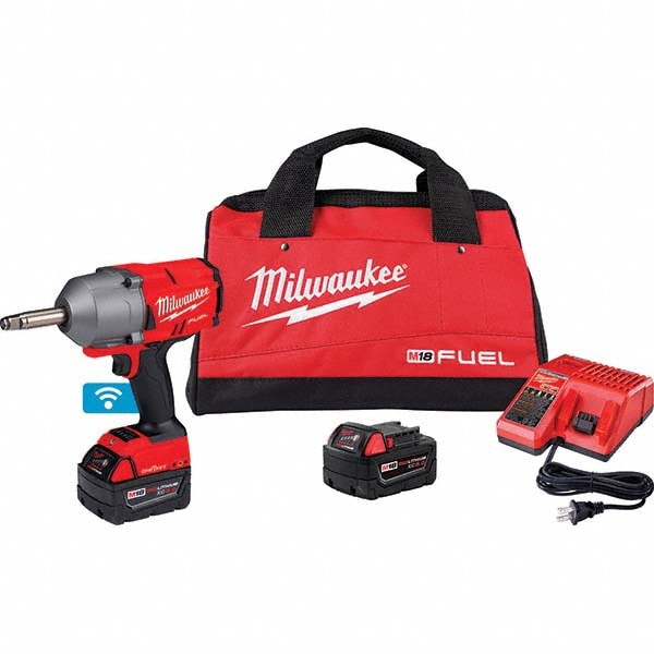 Milwaukee Tool 2769-22R Cordless Impact Wrenches & Ratchets; Voltage: 18.00 ; Brushless Motor: Yes ; Battery Series: M18 ; Battery Replacement Number: 48-11-1850R ; Batteries Included: Yes ; Charger Included: Yes Image