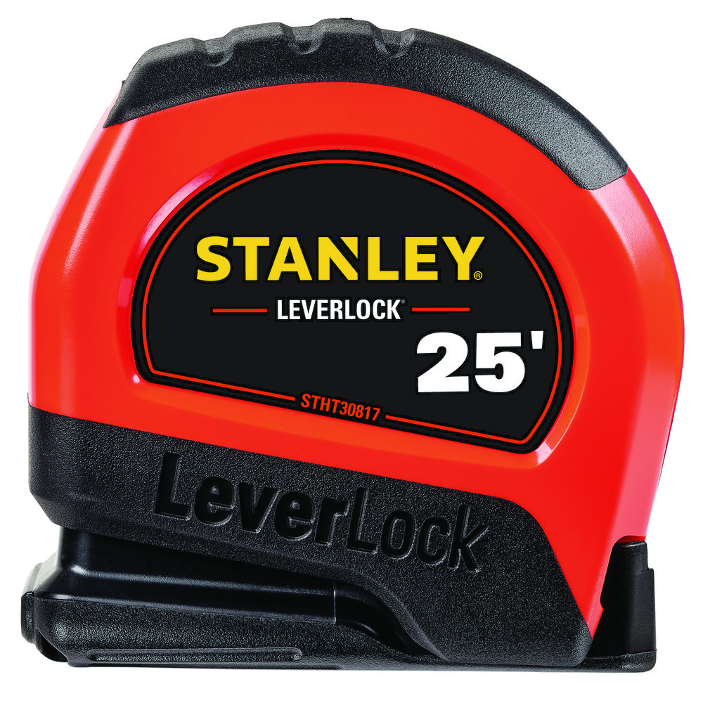 Tape Measures; Length Ft.: 25.000 ; Graduation (Feet): 1/16th ; Blade Material: Steel ; Standout Length (Feet): 7.00 ; Case Type: Closed ; Rewind Type: Automatic
