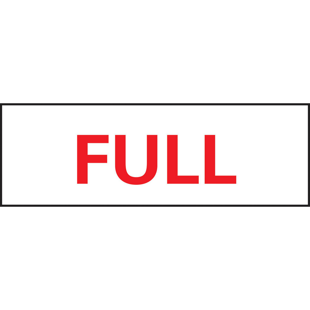 AccuformNMC Chemical & Hazardous Material Sign: Rectangle, Full - Plastic, Wall, 4" High, 12" Wide | Part #M56R