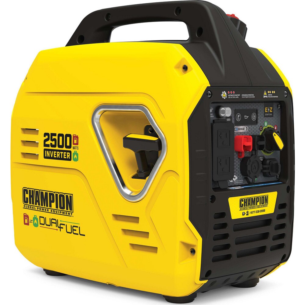 Portable Power Generators; Starting Method: Recoil ; Running Watts: 1665kW ; Starting Watts: 2500kW ; Number Of Outlets: 2.000 ; Generator Outlet Type: Dual 5V USB; 120V Duplex (5-20R); Parallel ; Amperage: 15.4000