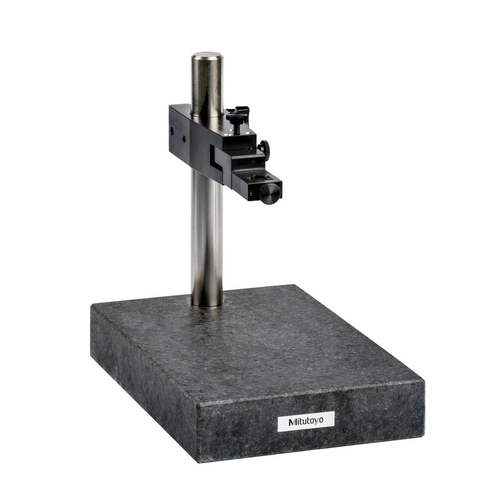 Indicator Transfer & Comparator Gage Stands; Fine Adjustment: No ; Includes Anvil: Yes ; Includes Dial Indicator: No ; Includes Holder: No ; Calibrated: No ; Base Height: 26in