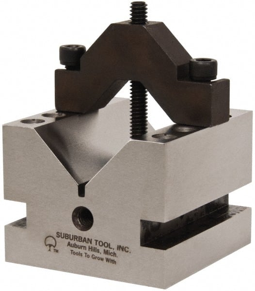 Suburban Tool VB-222 V-Block: 1-5/8" Max Capacity, 90° V Angle 