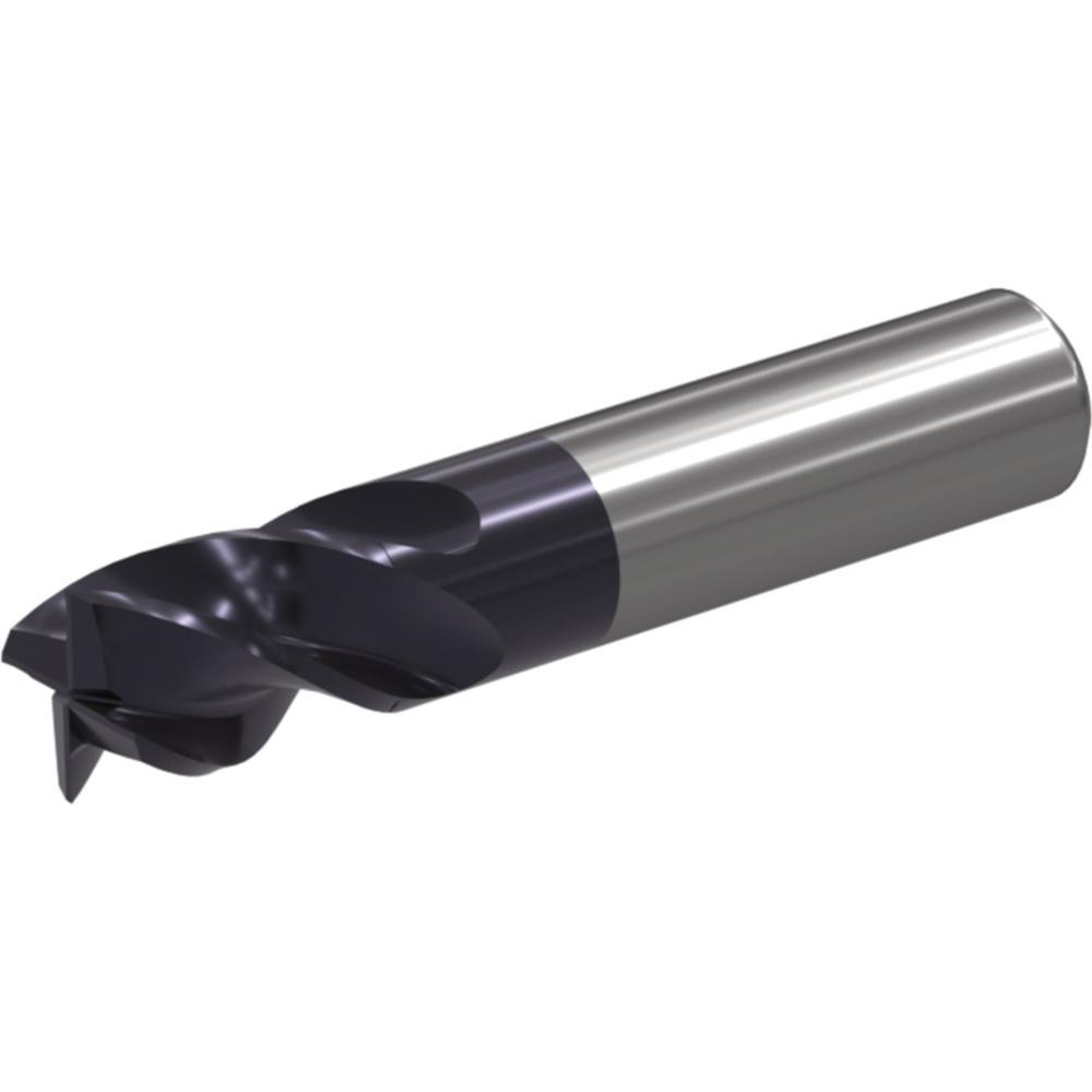 HTC 1/16" Solid Carbide Ball Nose End Mill - 4 Flute, 1-1/2" OAL - Made In USA