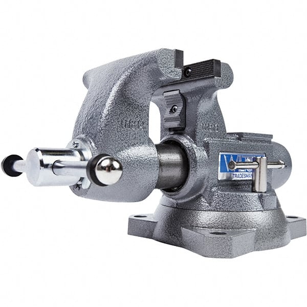 Wilton 28806 5-1/2" Jaw Width x 6-1/8" Jaw Opening, 3-5/8" Throat Depth, Bench & Pipe Combination Vise 
