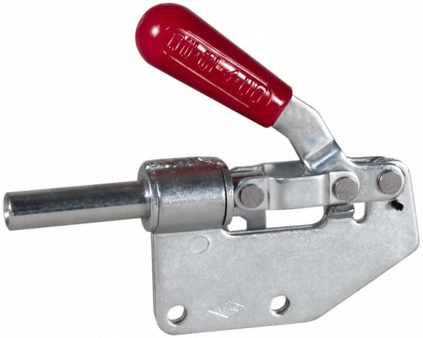 De-Sta-Co 609-B Standard Straight Line Action Clamp: 299 lb Load Capacity, 1.25" Plunger Travel, Straight Base, Carbon Steel Image