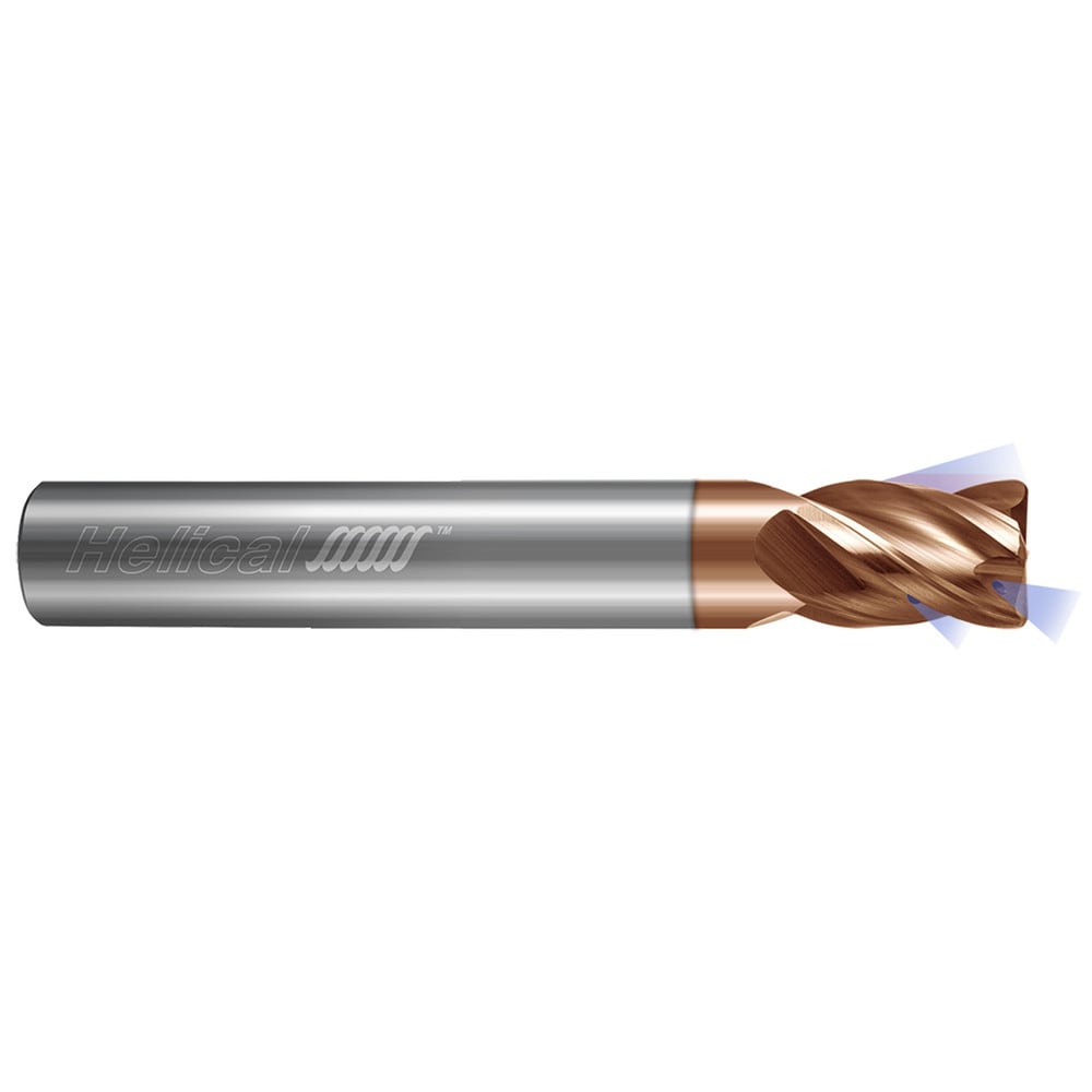 Helical Solutions - Corner Radius End Mill: 1/2