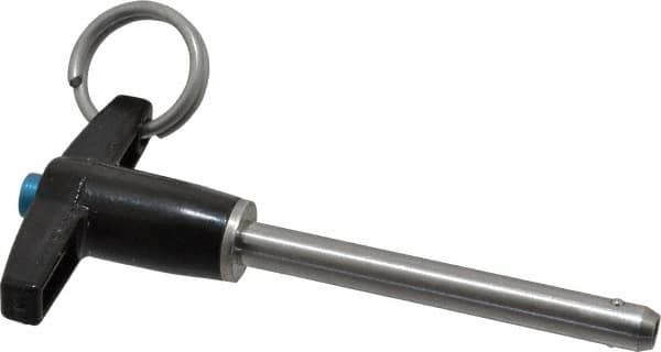 Details about   Jergens 801169-MLC T-Handle Push Button Quick Release Pin 1" od x 3-3/4" 