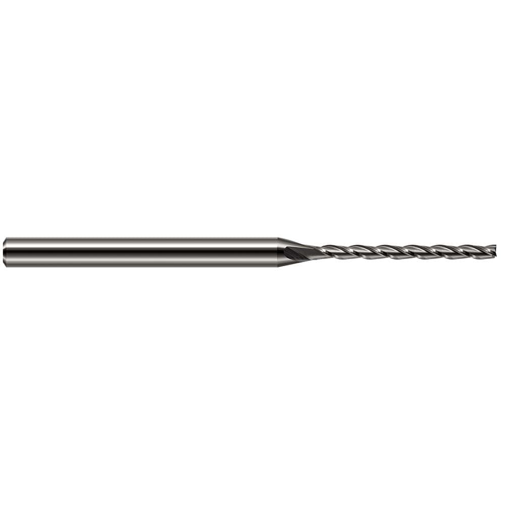 Harvey Tool 34962 Square End Mill: 1/16 Dia, 3/4 LOC, 1/8 Shank Dia, 2-1/2 OAL, 3 Flutes, Solid Carbide Image