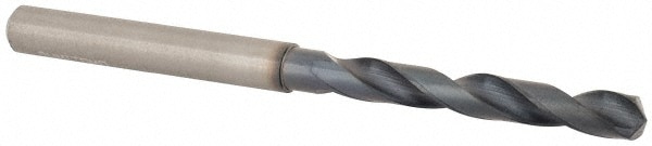 Mechanics Drill Bit: 5.3 mm Dia, 135 ° Point, Solid Carbide
