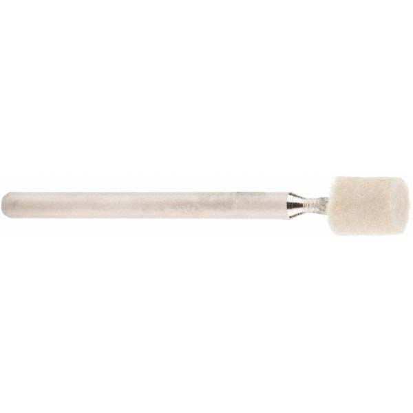 Value Collection Mounted Polishing Bob Cylinder Shape, 1/4" Max Dia