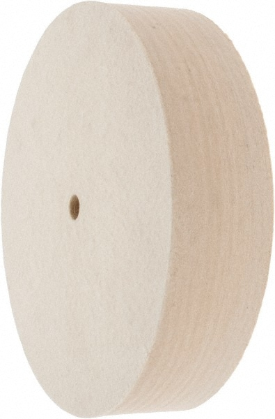 Value Collection 516040 Unmounted Polishing Wheel Buffing Wheel: 8" Dia, 2" Thick, 1/2" Arbor Hole Dia Image