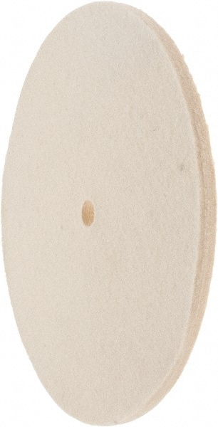 Value Collection 516030 Unmounted Polishing Wheel Buffing Wheel: 8" Dia, 1/4" Thick, 1/2" Arbor Hole Dia Image