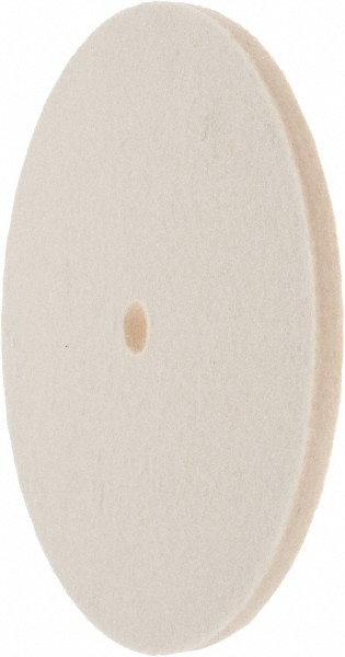 Value Collection 516015 Unmounted Polishing Wheel Buffing Wheel: 6" Dia, 1/4" Thick, 1/2" Arbor Hole Dia Image