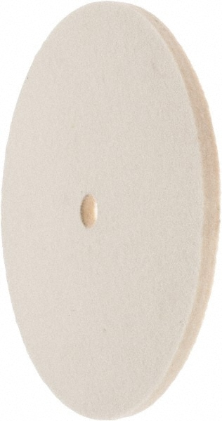 Value Collection 516014 Unmounted Polishing Wheel Buffing Wheel: 6" Dia, 1/4" Thick, 1/2" Arbor Hole Dia Image