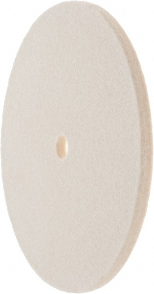 Value Collection 516013 Unmounted Polishing Wheel Buffing Wheel: 6" Dia, 1/4" Thick, 1/2" Arbor Hole Dia Image