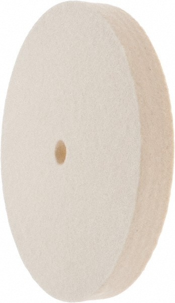 Value Collection 516019 Unmounted Polishing Wheel Buffing Wheel: 6" Dia, 3/4" Thick, 1/2" Arbor Hole Dia Image