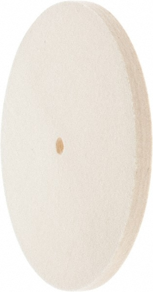 Value Collection 516032 Unmounted Polishing Wheel Buffing Wheel: 8" Dia, 1/2" Thick, 1/2" Arbor Hole Dia Image