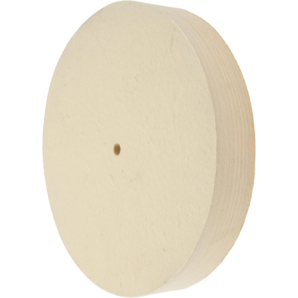 Unmounted Polishing Buffing Wheel: 12" Dia, 2" Thick, 1/2" Arbor Hole Dia