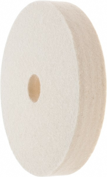 Value Collection 516086 Unmounted Polishing Wheel Buffing Wheel: 6" Dia, 1" Thick, 1" Arbor Hole Dia Image