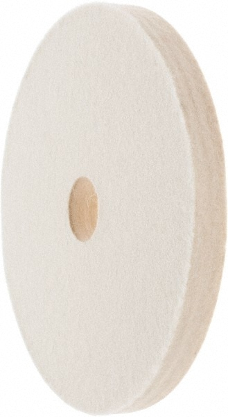 Value Collection 516085 Unmounted Polishing Wheel Buffing Wheel: 6" Dia, 1/2" Thick, 1" Arbor Hole Dia Image