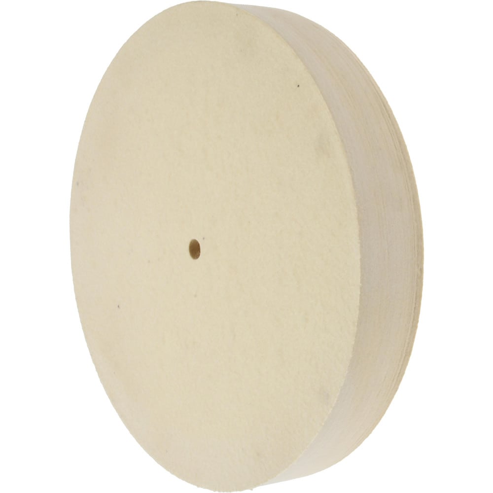 Unmounted Polishing Buffing Wheel: 12" Dia, 2" Thick, 1/2" Arbor Hole Dia