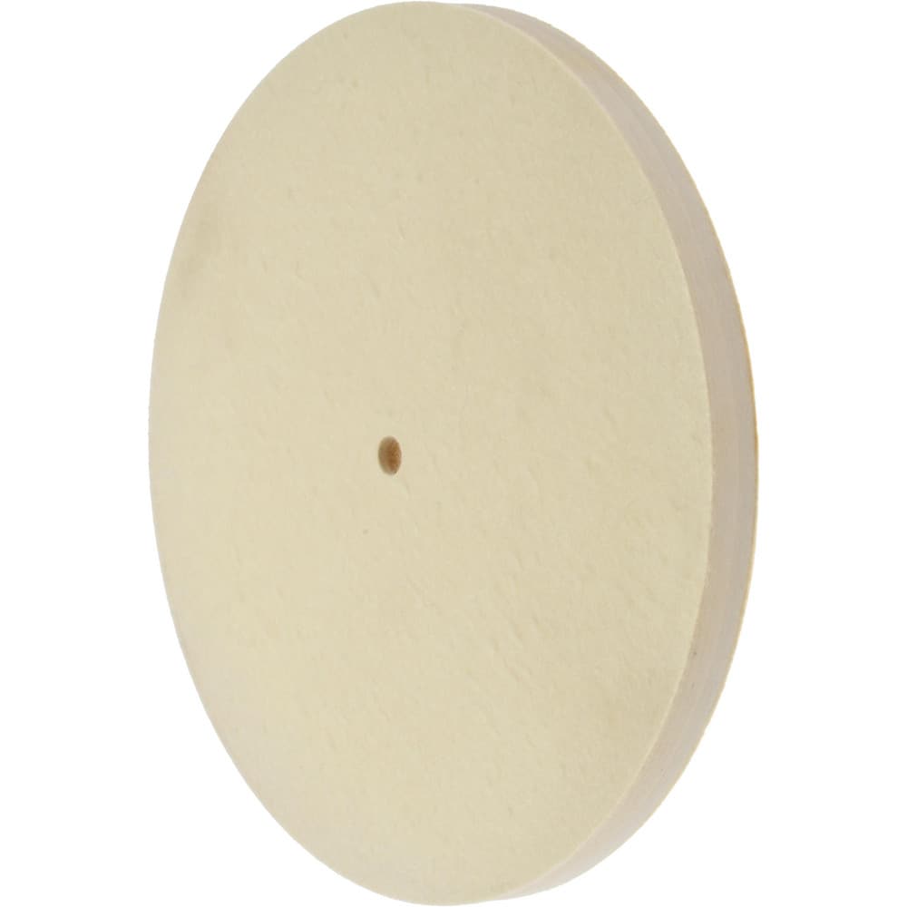 Unmounted Polishing Buffing Wheel: 12" Dia, 3/4" Thick, 1/2" Arbor Hole Dia