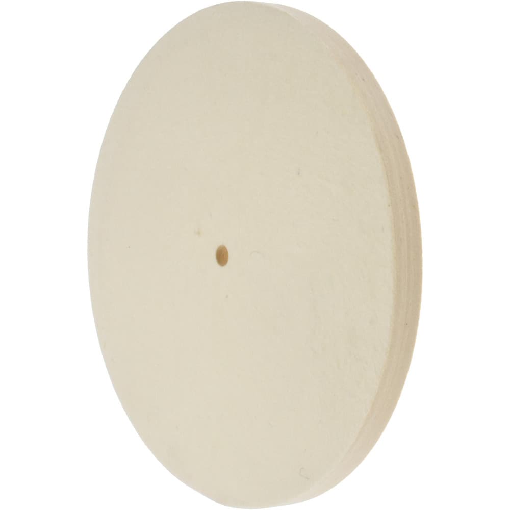 Unmounted Polishing Buffing Wheel: 12" Dia, 3/4" Thick, 1/2" Arbor Hole Dia