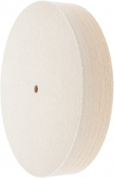 Value Collection 516051 Unmounted Polishing Wheel Buffing Wheel: 10" Dia, 2" Thick, 1/2" Arbor Hole Dia Image