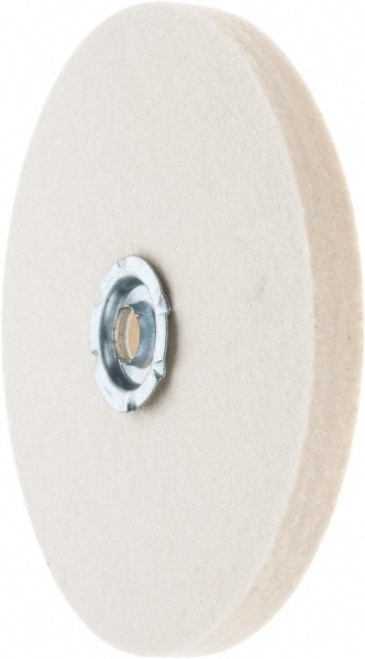 Value Collection - Unmounted Polishing Buffing Wheel: 6″ Dia, 1/2″ Thick, 1″  Arbor Hole Dia - 66999103 - MSC Industrial Supply