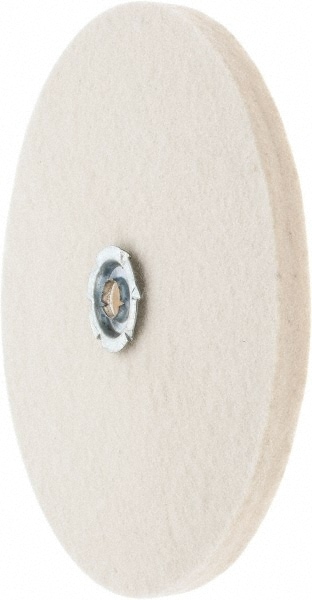 Value Collection 516089 Unmounted Polishing Wheel Buffing Wheel: 8" Dia, 1/2" Thick, 1" Arbor Hole Dia Image