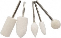 Value Collection 516094 5 Piece, 3/32" Shank Diam, Wool Felt Bob Set Image