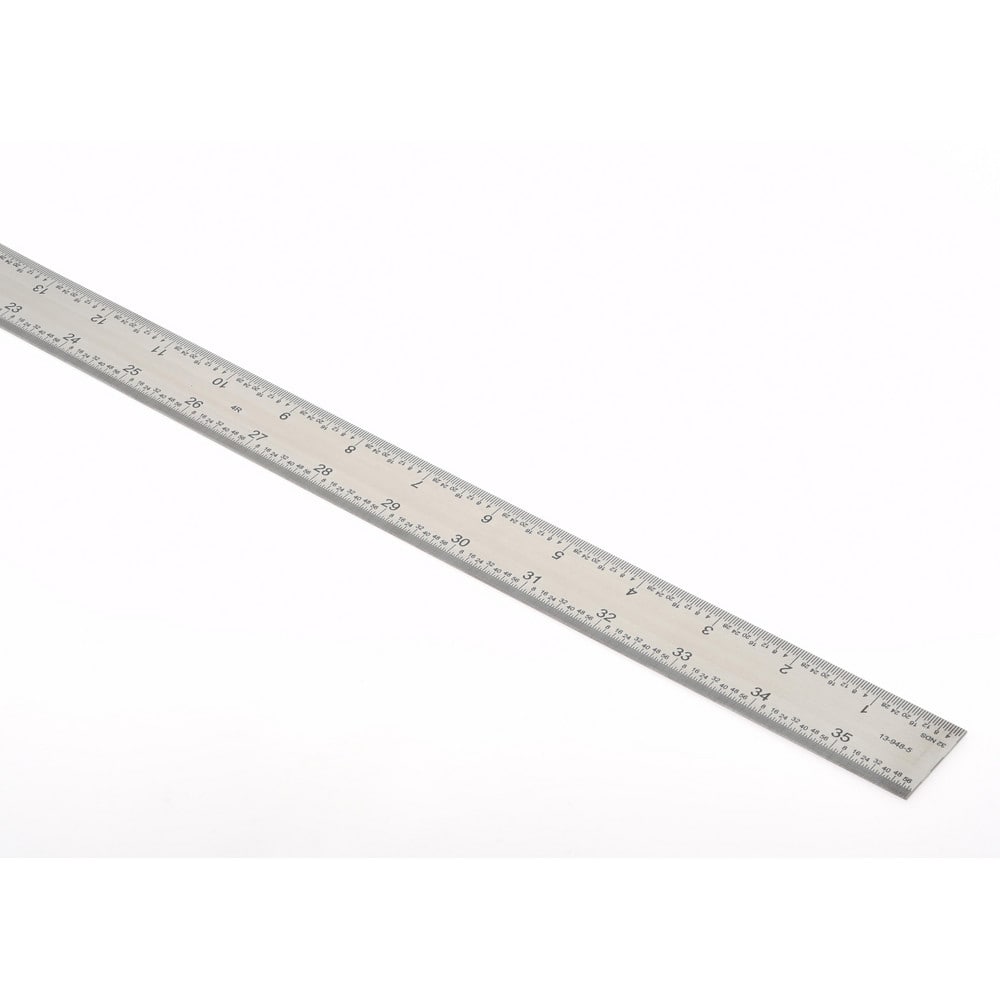 Extra Thick Sands Aluminum Ruler 36 inch-USA 