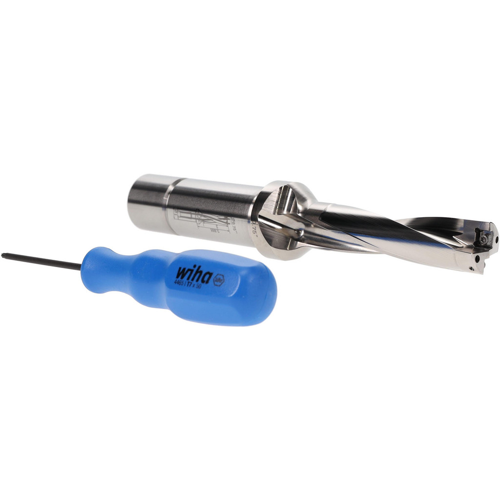Iscar 3201369 3" Max Drill Depth, 4xD, 3/4" Diam, Indexable Insert Drill Image