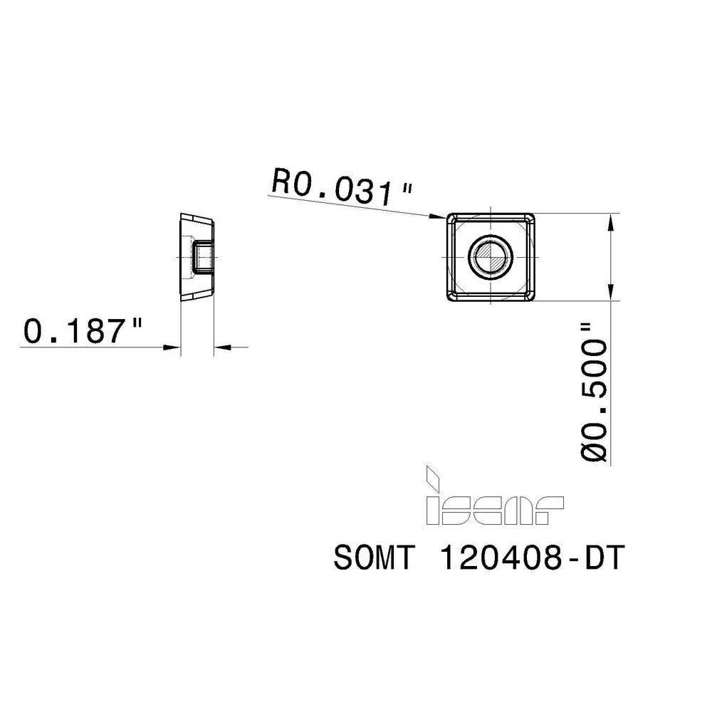 イスカル DRツイスト IC9080 10個 SOMT 120408-DT:IC9080-