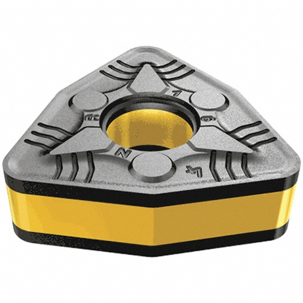 Iscar Turning Insert: WNMG434NR IC9350, Carbide - TiCN, Al2O3 & TiN Coated, 8.70 mm Long, 80 deg W - Trigon 80-Deg, Series Isoturn | 10-Pack