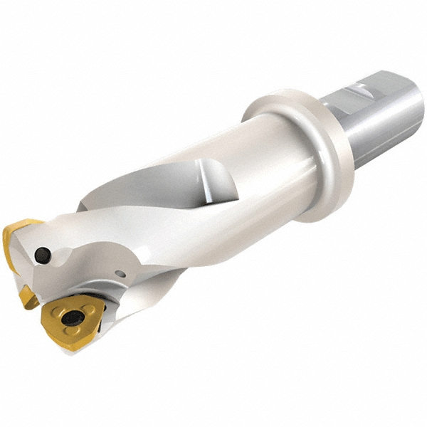 Iscar Indexable HighFeed End Mill 1.26" Cut Dia, Cylindrical Shank