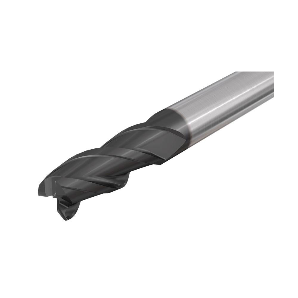 Iscar Square End Mill 6 mm Dia, 16 mm LOC, 3 Flute, Solid Carbide