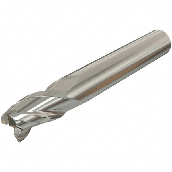 Iscar - Square End Mill: 0.80 mm Dia, 2.00 mm LOC, 3 Flute, Solid ...