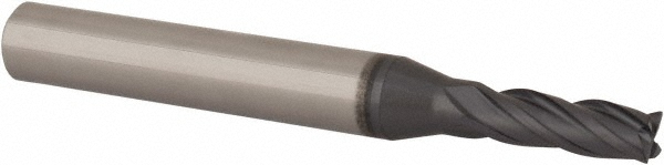 Iscar 5650922 Square End Mill: 0.1575 Dia, 0.4331 LOC, 4 Flutes, Solid Carbide Image