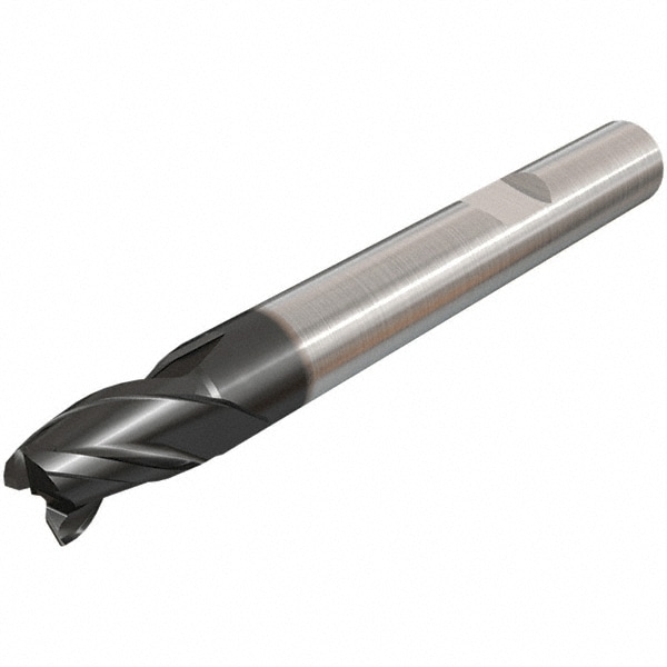 Iscar 5620516 Square End Mill: 0.2638 Dia, 0.315 LOC, 3 Flutes, Solid Carbide Image