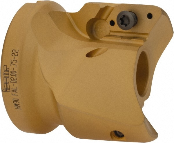 Iscar 3103546 2" Cut Diam, 3/4" Arbor Hole Diam, 0.807" Max Depth, Indexable Square-Shoulder Face Mill Image